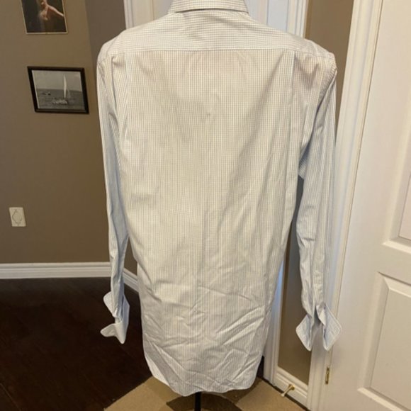 Aster Made in Italy Men's Blue Check European Size L EUC - Picture 4 of 16